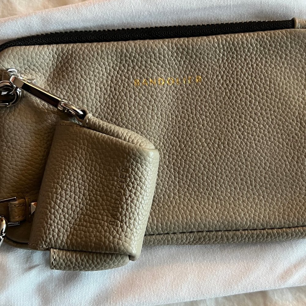 Bandolier iPhone 8/7/6 Plus phone wallet, holder, & earbud case